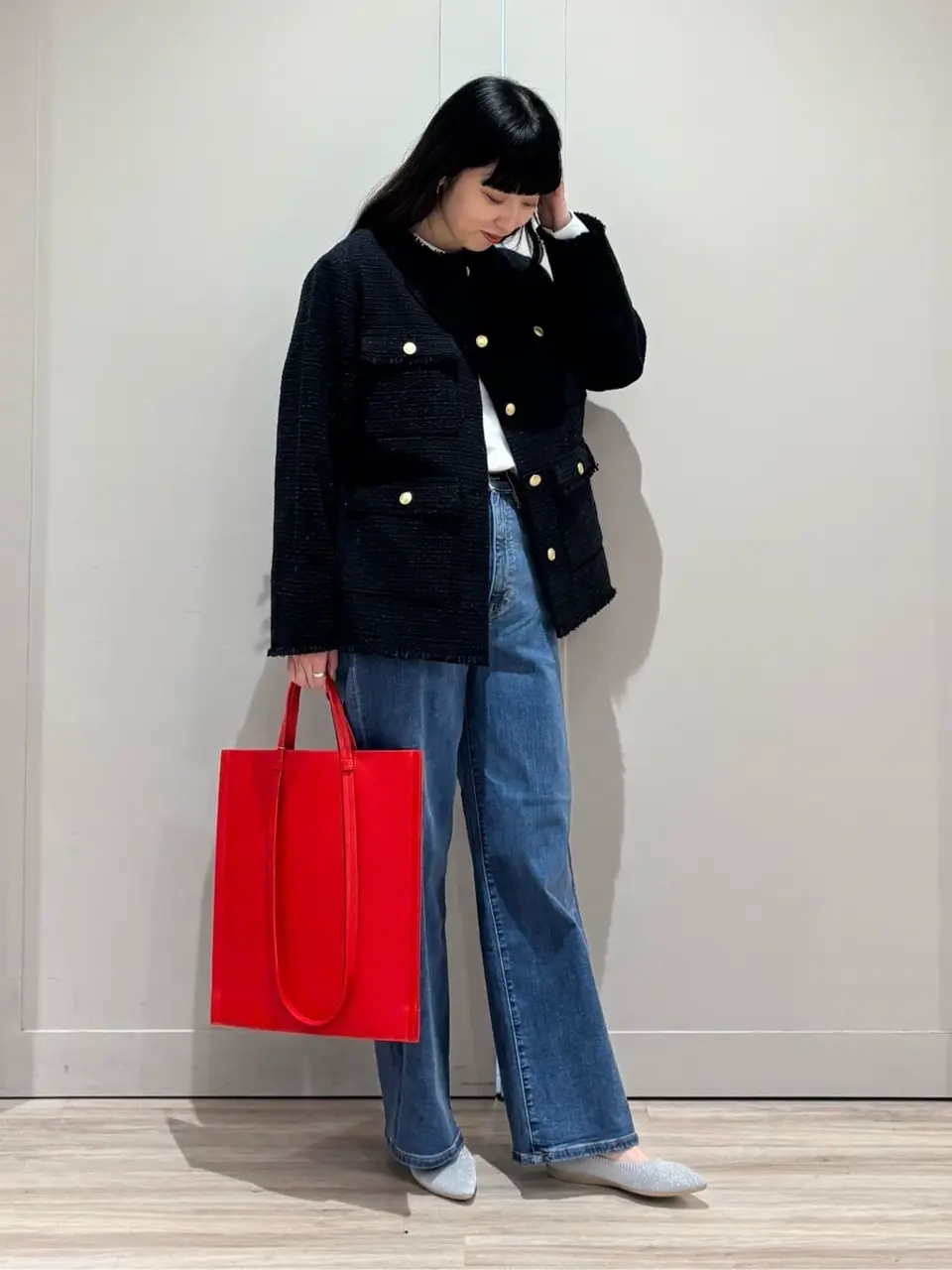 ONWARD CROSSET SELECT 山田 コーディネート画像