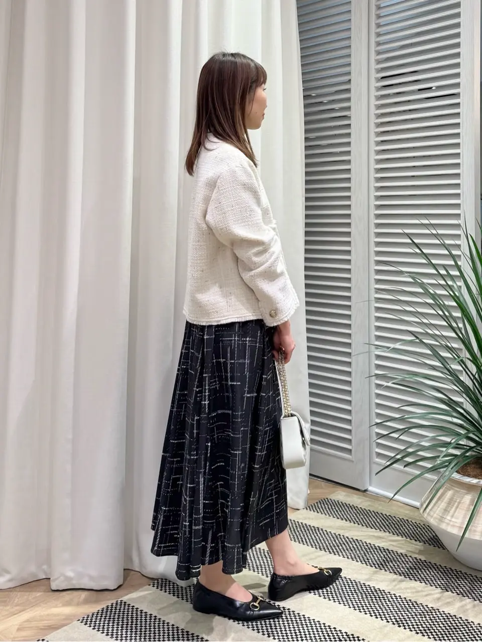 ONWARD CROSSET SELECT KURIYAMA コーディネート画像