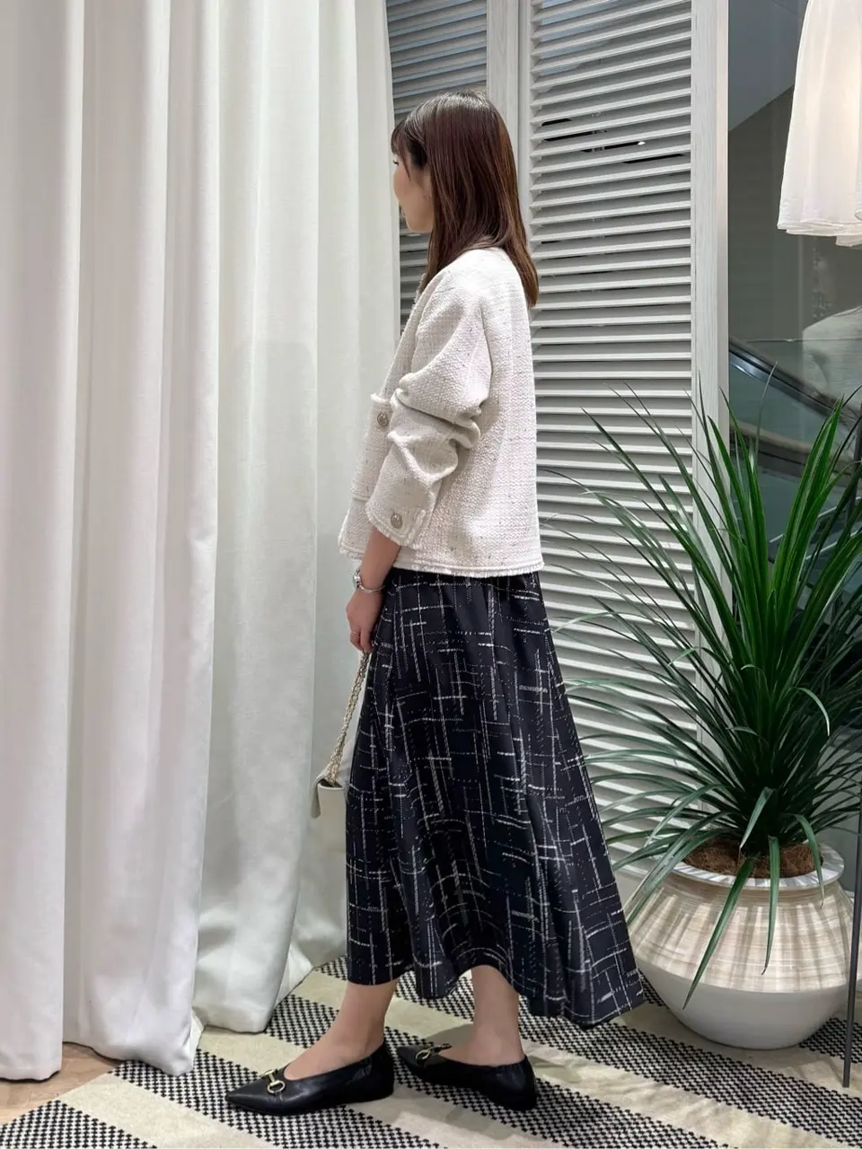 ONWARD CROSSET SELECT KURIYAMA コーディネート画像