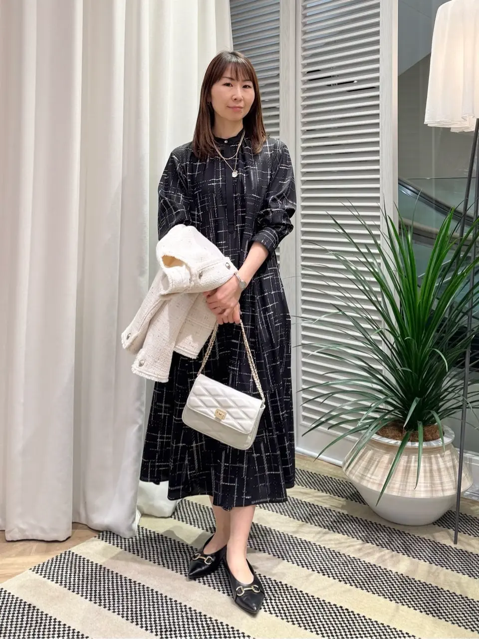 ONWARD CROSSET SELECT KURIYAMA コーディネート画像