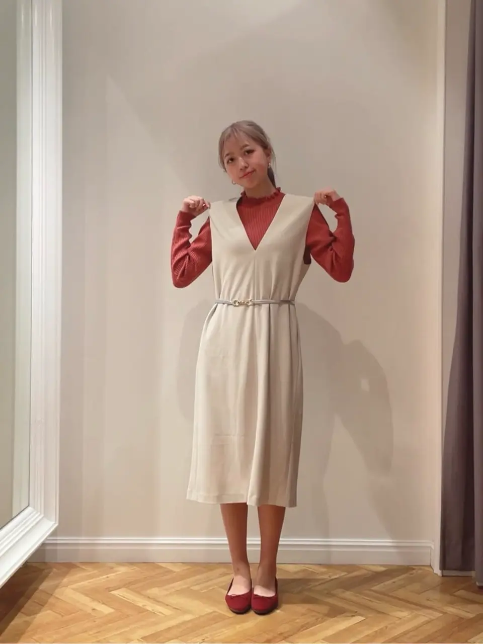 ONWARD CROSSET SELECT 椎名 コーディネート画像