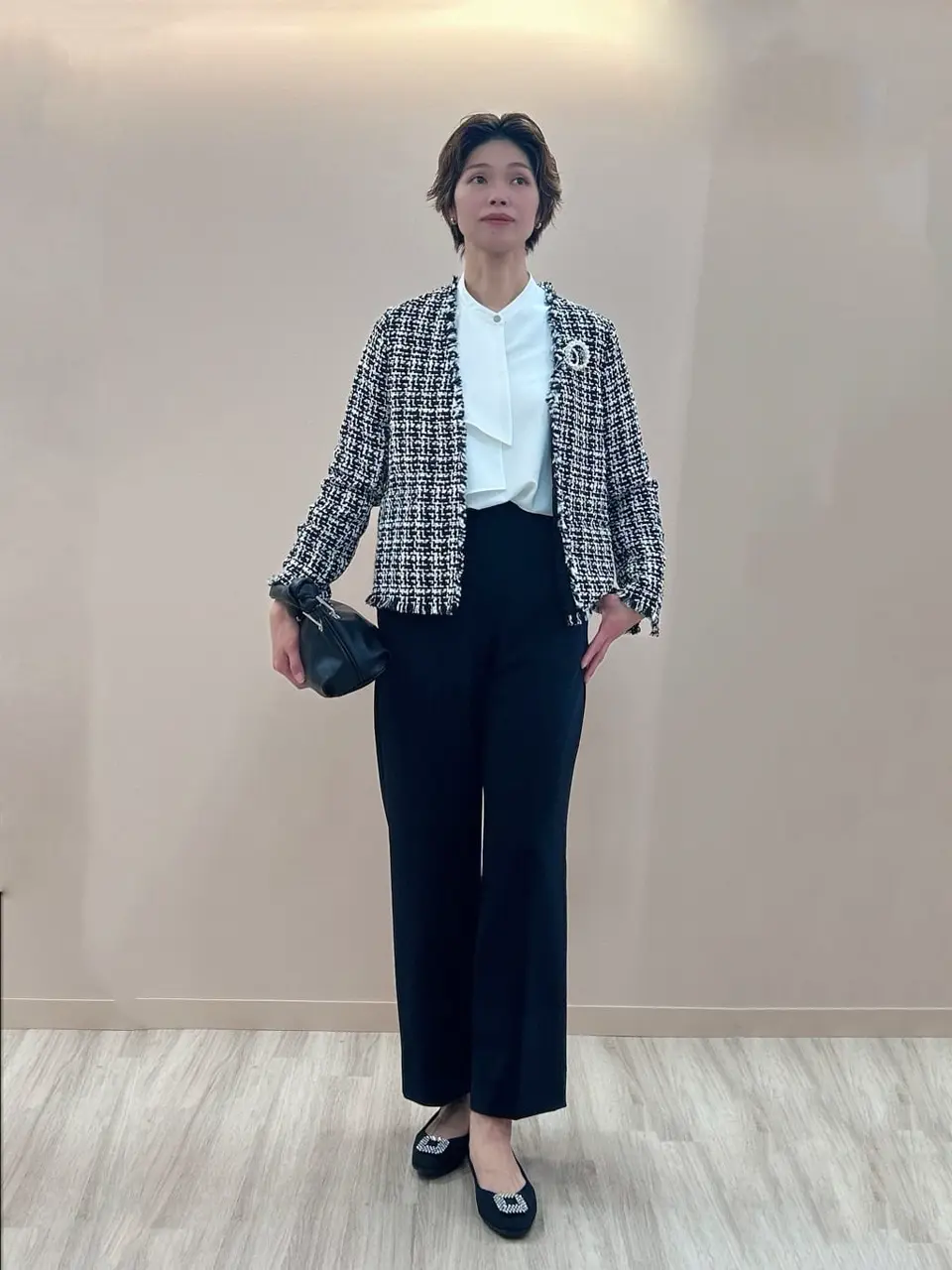 ONWARD CROSSET SELECT umi コーディネート画像