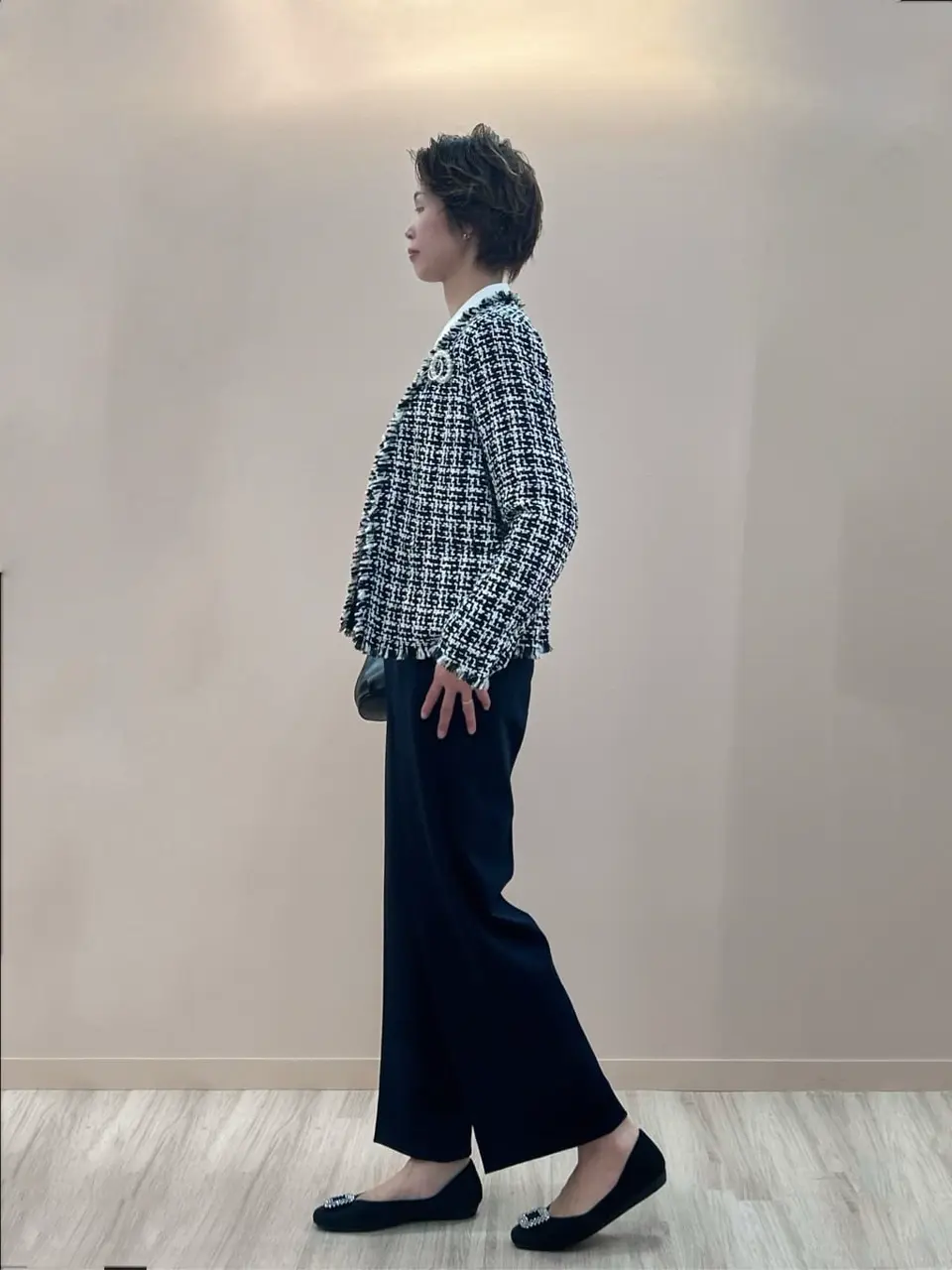 ONWARD CROSSET SELECT umi コーディネート画像