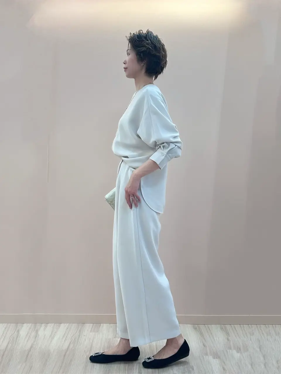 ONWARD CROSSET SELECT umi コーディネート画像