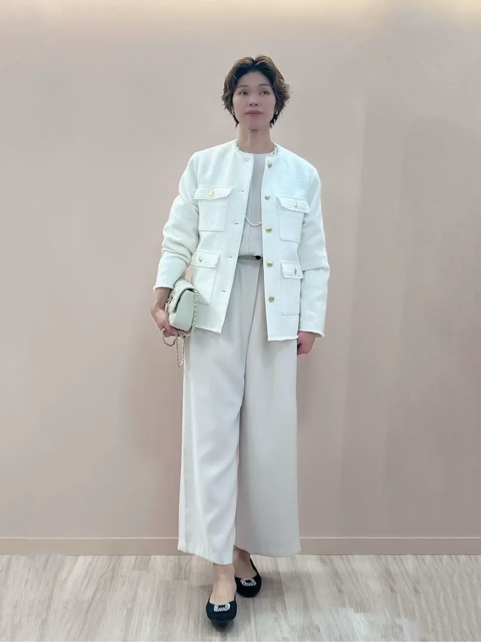 ONWARD CROSSET SELECT umi コーディネート画像