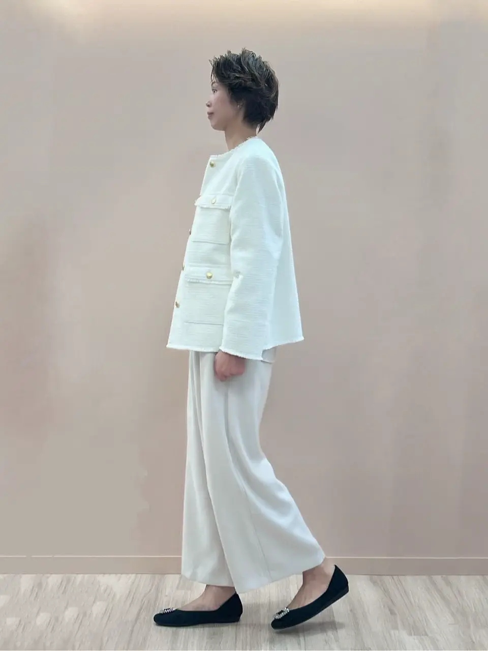 ONWARD CROSSET SELECT umi コーディネート画像