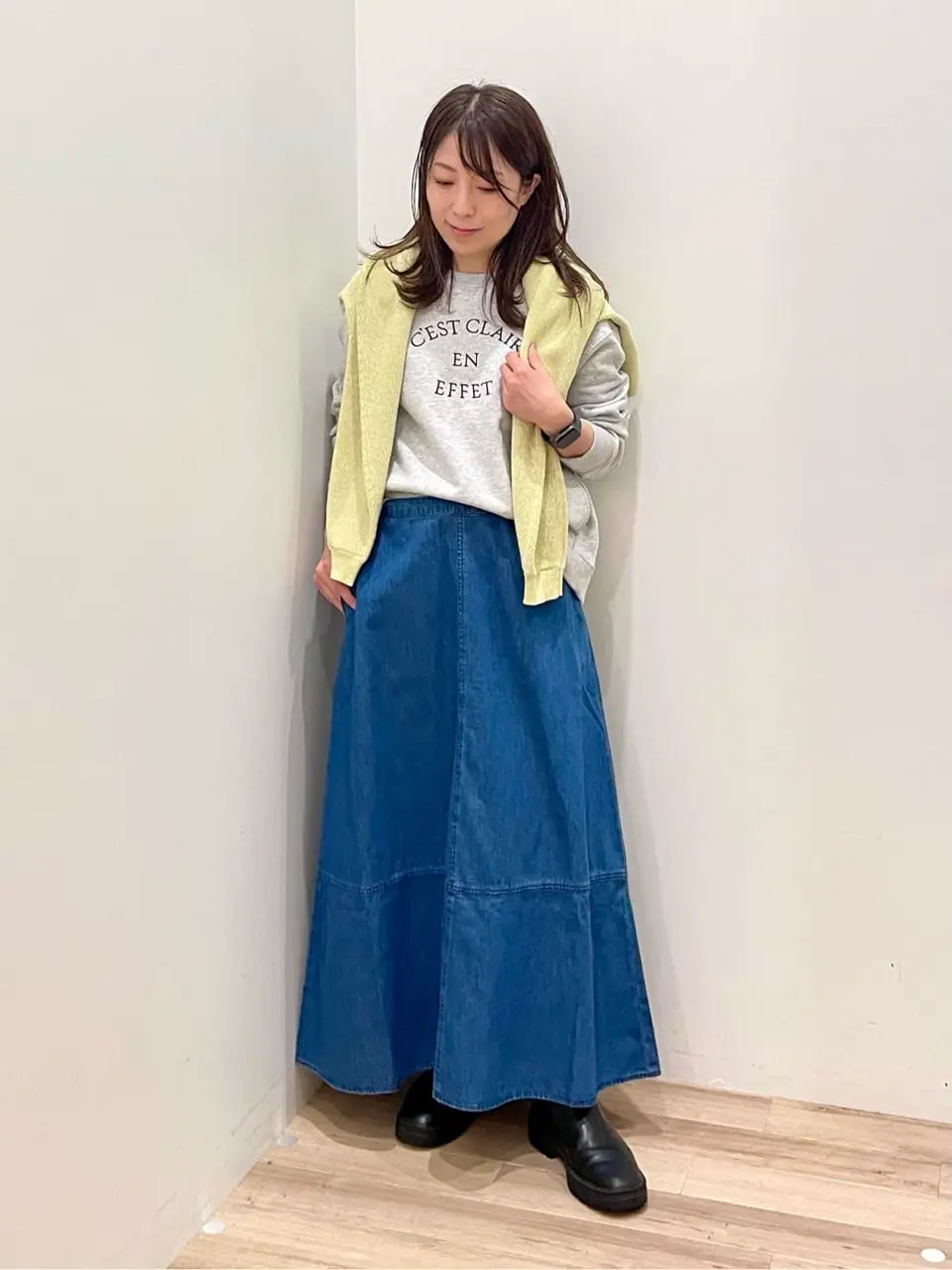 ONWARD CROSSET SELECT 井上 コーディネート画像