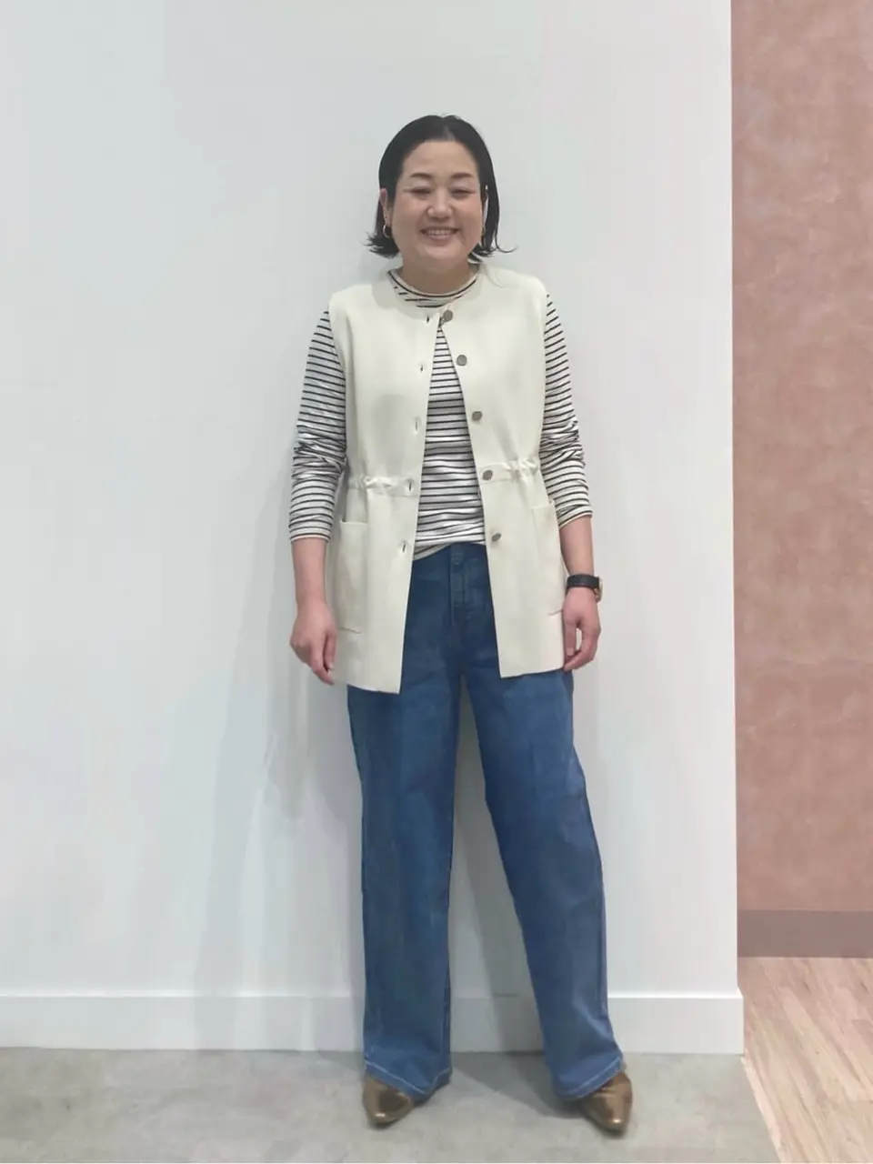 ONWARD CROSSET SELECT 野村 コーディネート画像