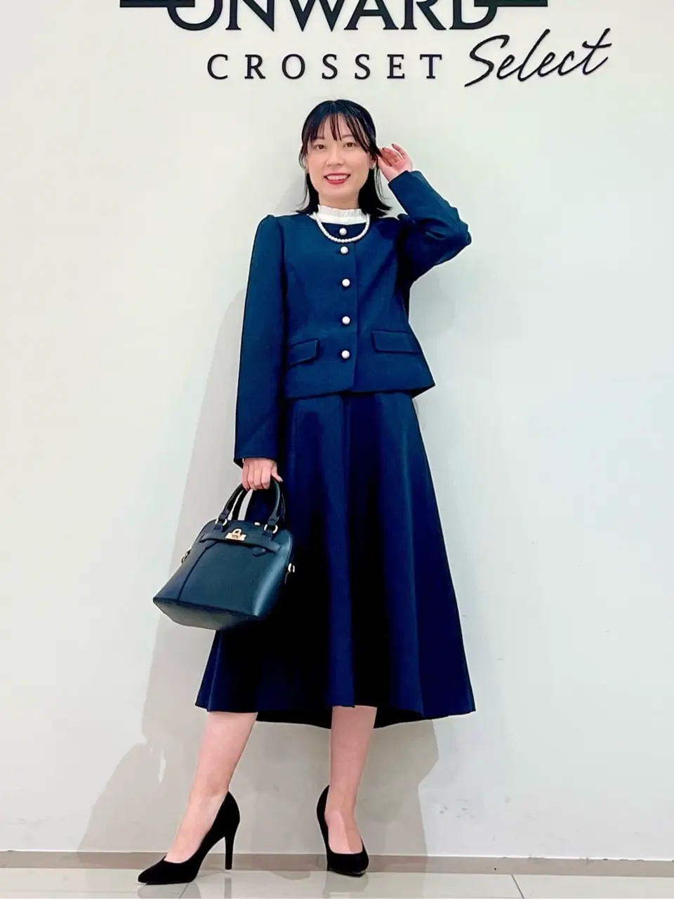 ONWARD CROSSET SELECT スタッフ コーディネート画像