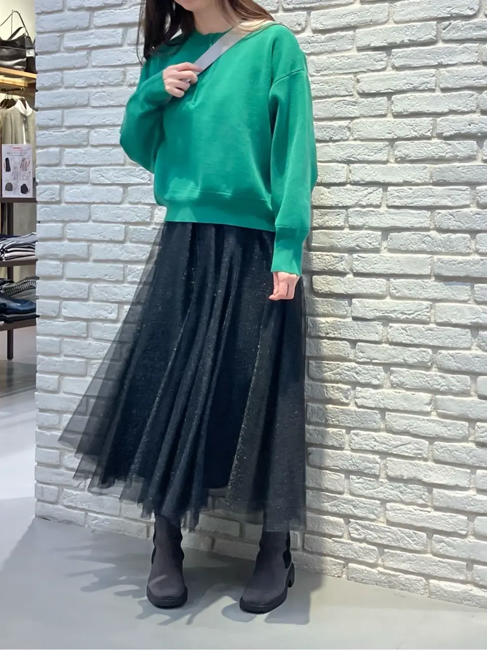 ONWARD CROSSET SELECT 檀 コーディネート画像