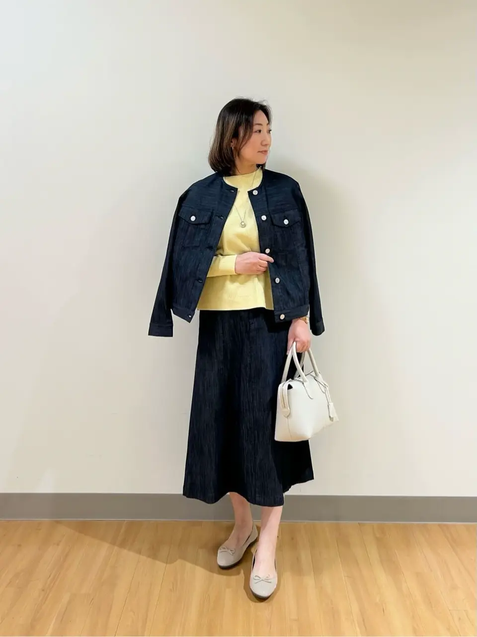 ONWARD CROSSET SELECT TAKI コーディネート画像