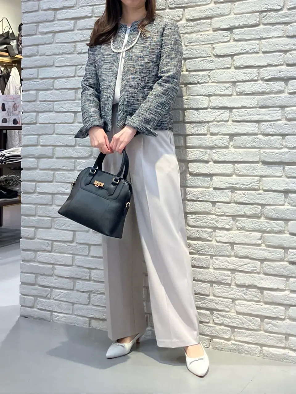 ONWARD CROSSET SELECT 檀 コーディネート画像