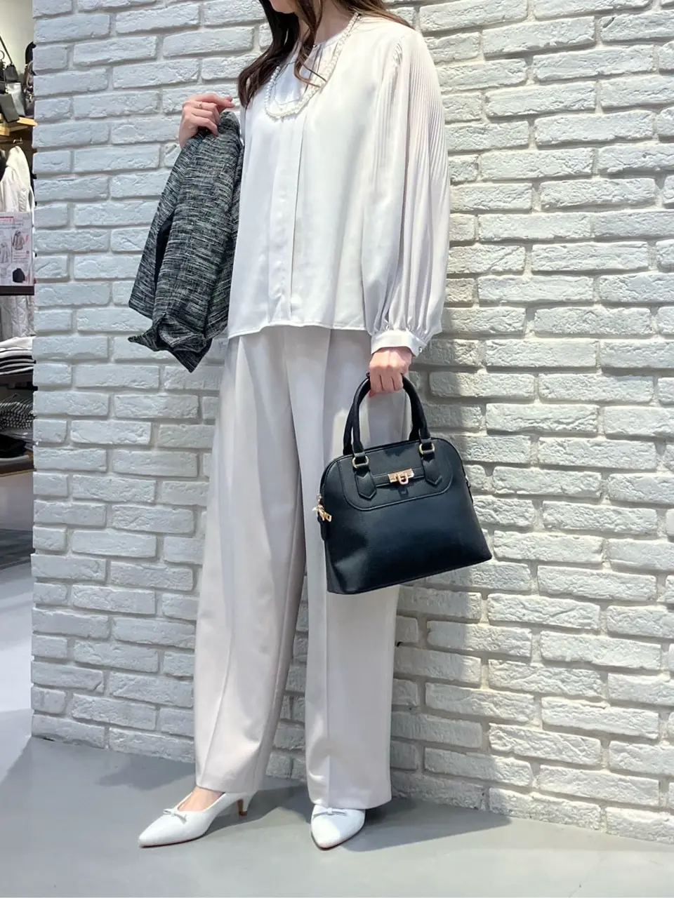 ONWARD CROSSET SELECT 檀 コーディネート画像