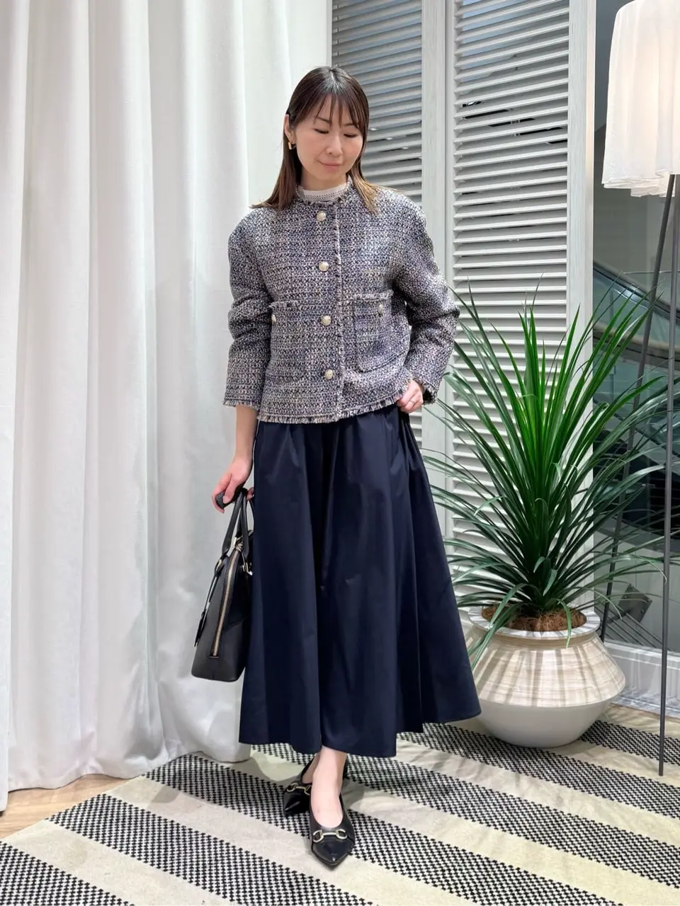 ONWARD CROSSET SELECT KURIYAMA コーディネート画像