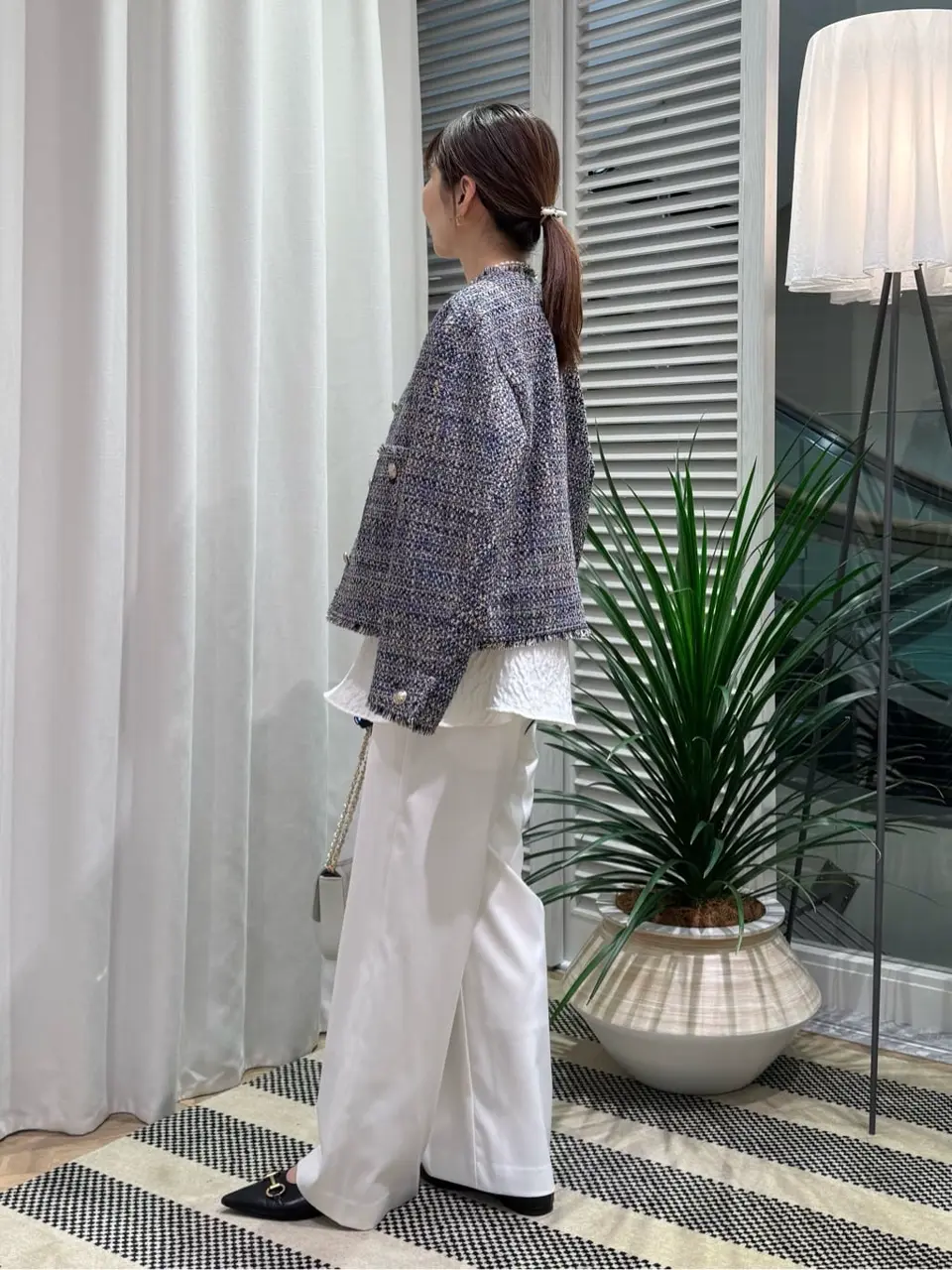 ONWARD CROSSET SELECT KURIYAMA コーディネート画像