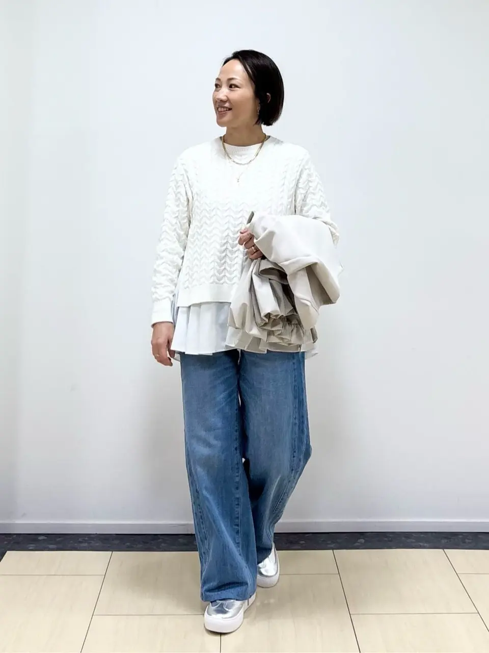 ONWARD CROSSET SELECT 藤川 コーディネート画像