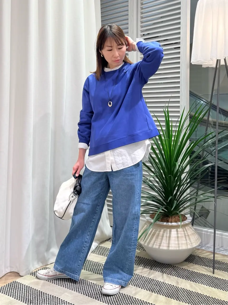 ONWARD CROSSET SELECT KURIYAMA コーディネート画像