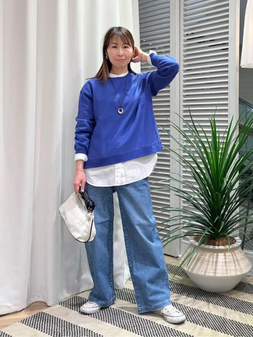 ONWARD CROSSET SELECT KURIYAMA コーディネート画像