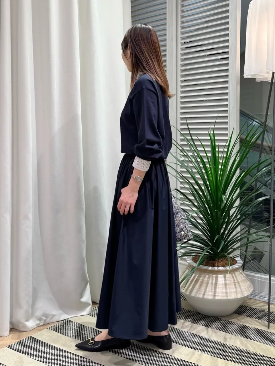 ONWARD CROSSET SELECT KURIYAMA コーディネート画像