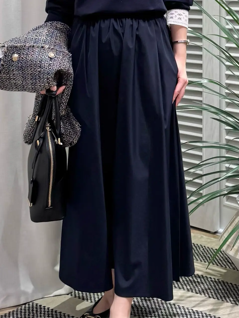 ONWARD CROSSET SELECT KURIYAMA コーディネート画像