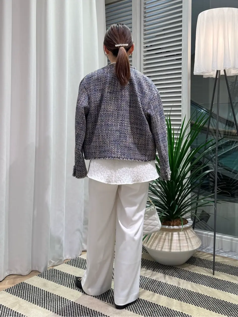 ONWARD CROSSET SELECT KURIYAMA コーディネート画像