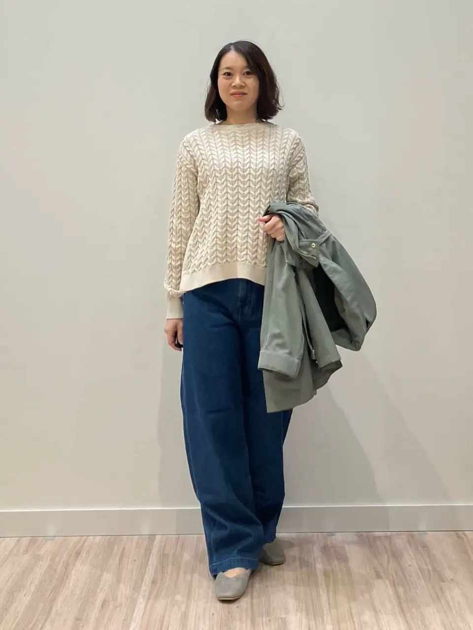 ONWARD CROSSET SELECT 林 コーディネート画像