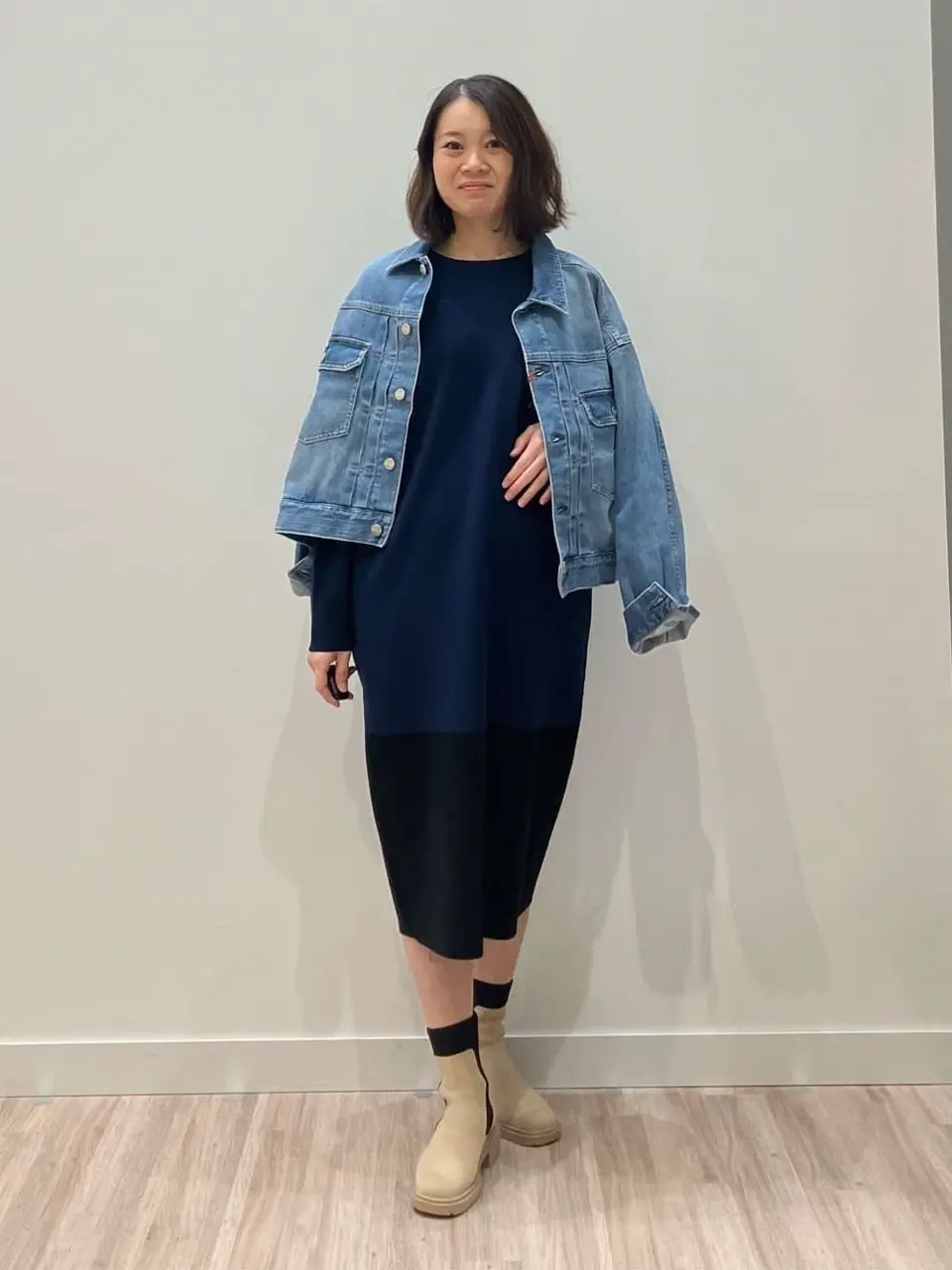 ONWARD CROSSET SELECT 林 コーディネート画像