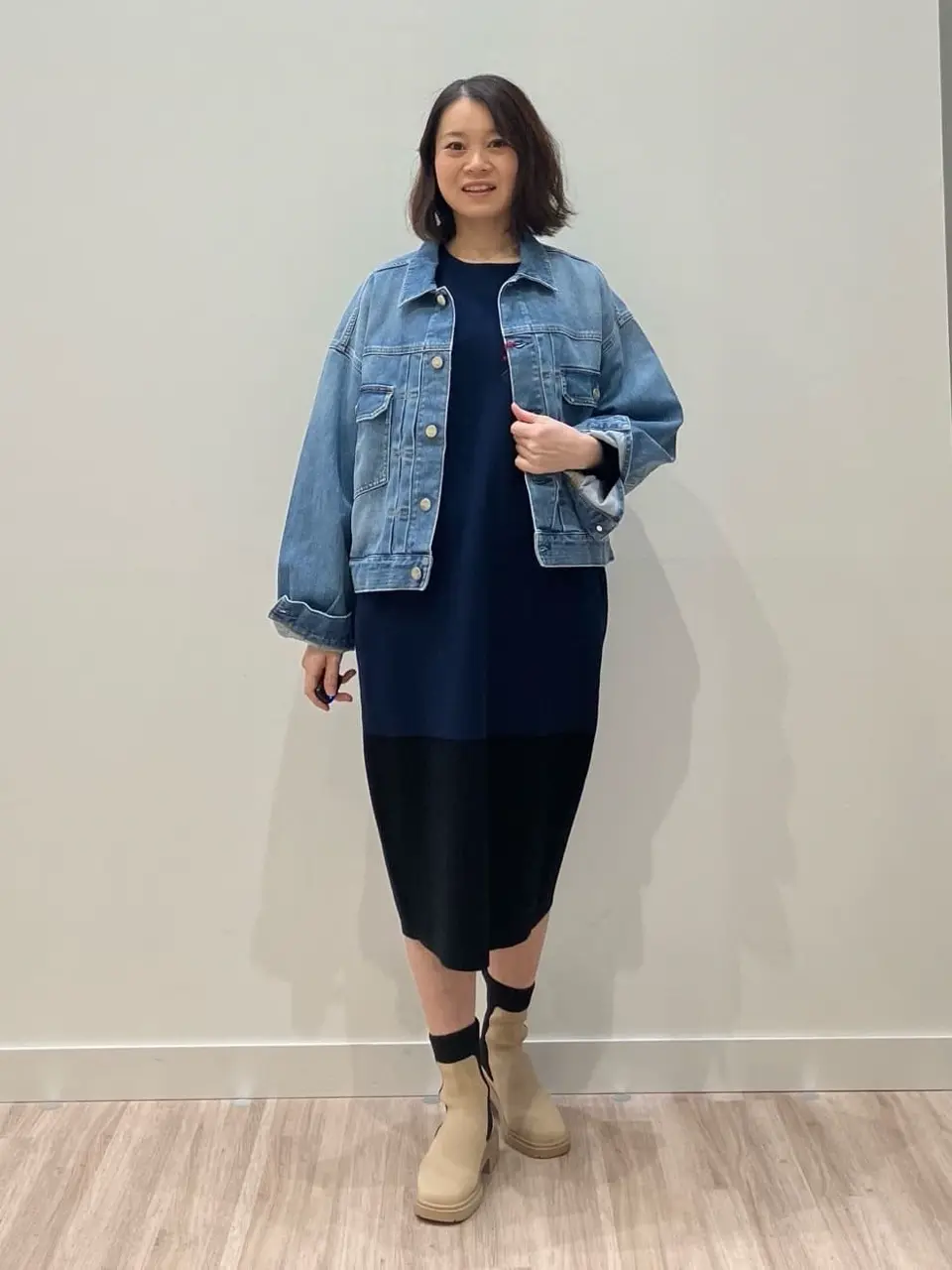 ONWARD CROSSET SELECT 林 コーディネート画像