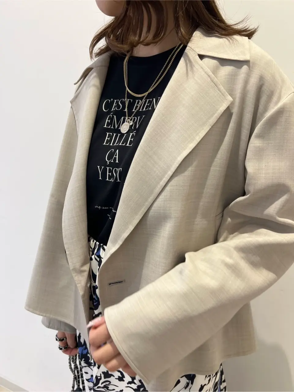 ONWARD CROSSET SELECT 内田 コーディネート画像