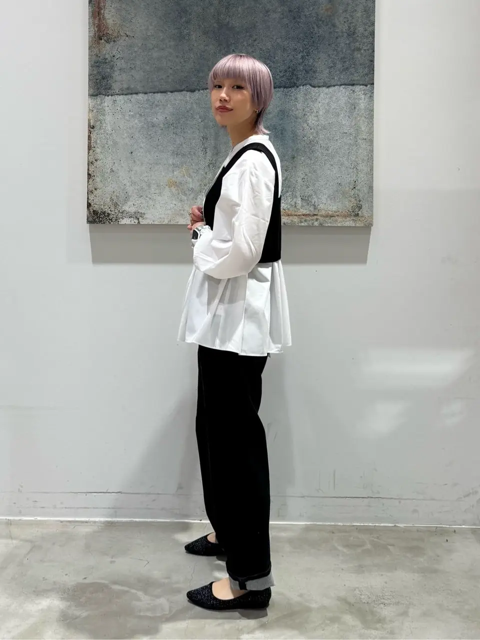 ONWARD CROSSET SELECT 河野 コーディネート画像