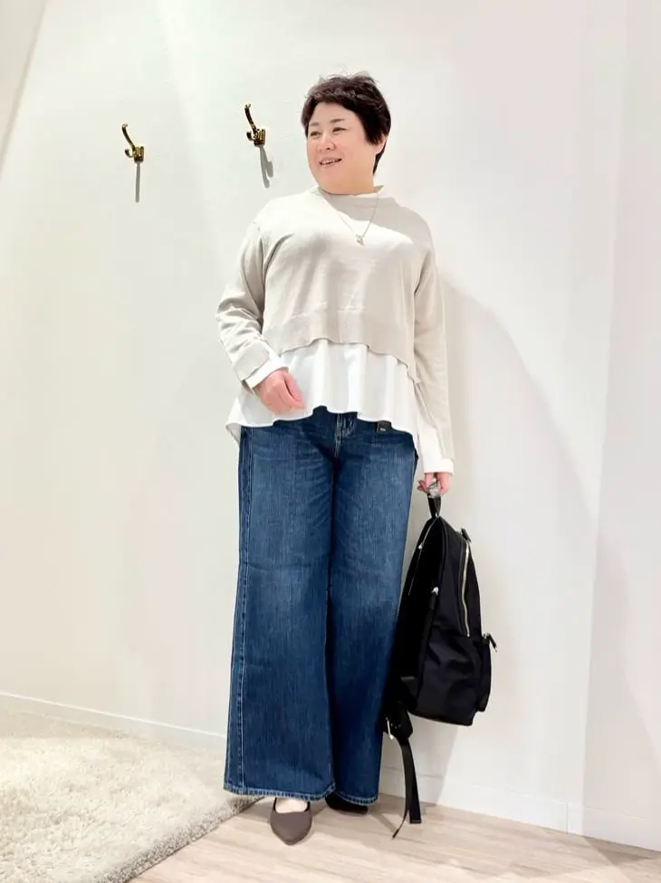 ONWARD CROSSET SELECT 佐藤 コーディネート画像