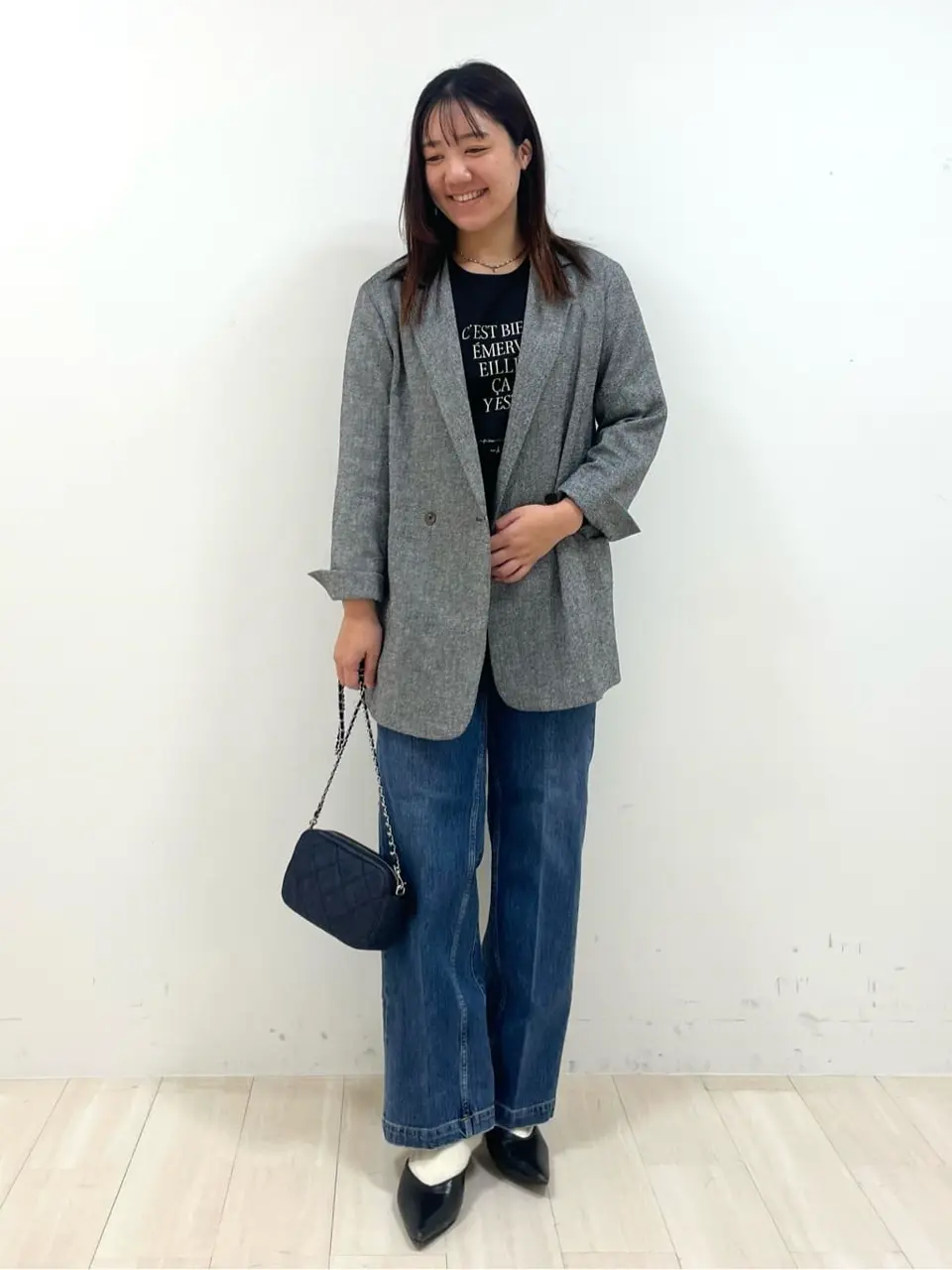 ONWARD CROSSET SELECT 森 コーディネート画像