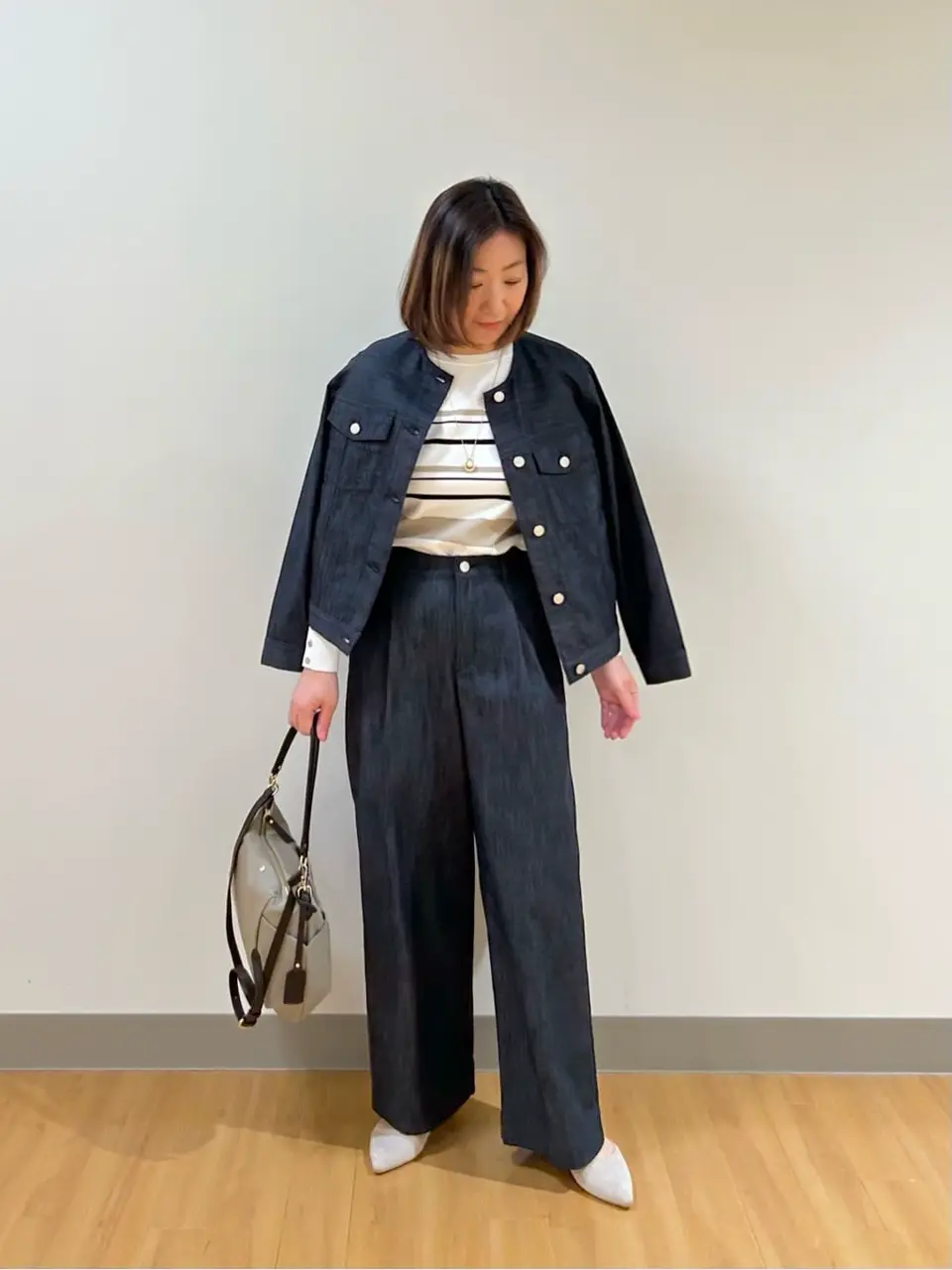 ONWARD CROSSET SELECT TAKI コーディネート画像