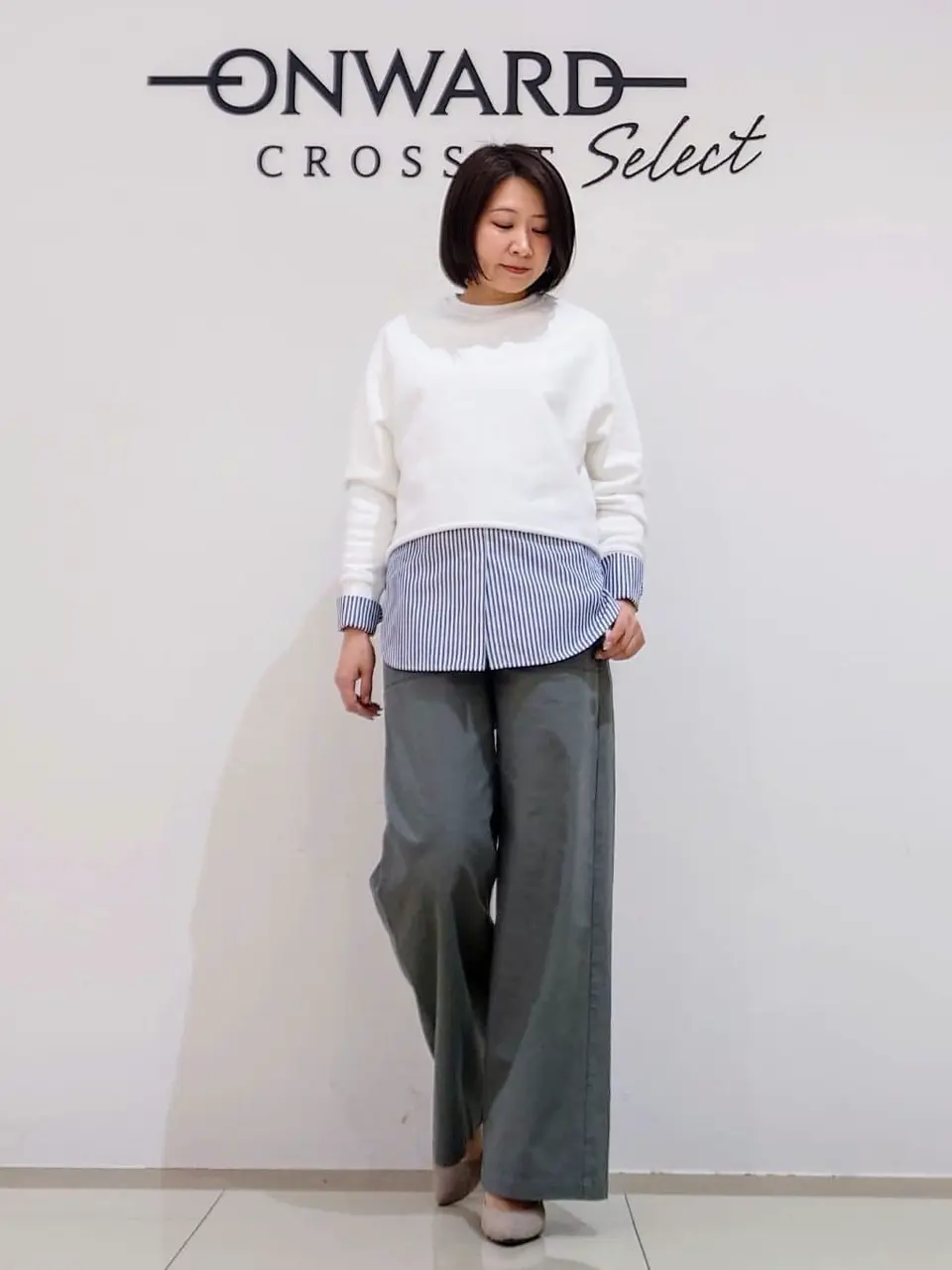 ONWARD CROSSET SELECT スタッフ コーディネート画像