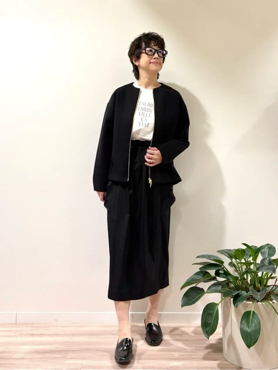 ONWARD CROSSET SELECT 照木 コーディネート画像