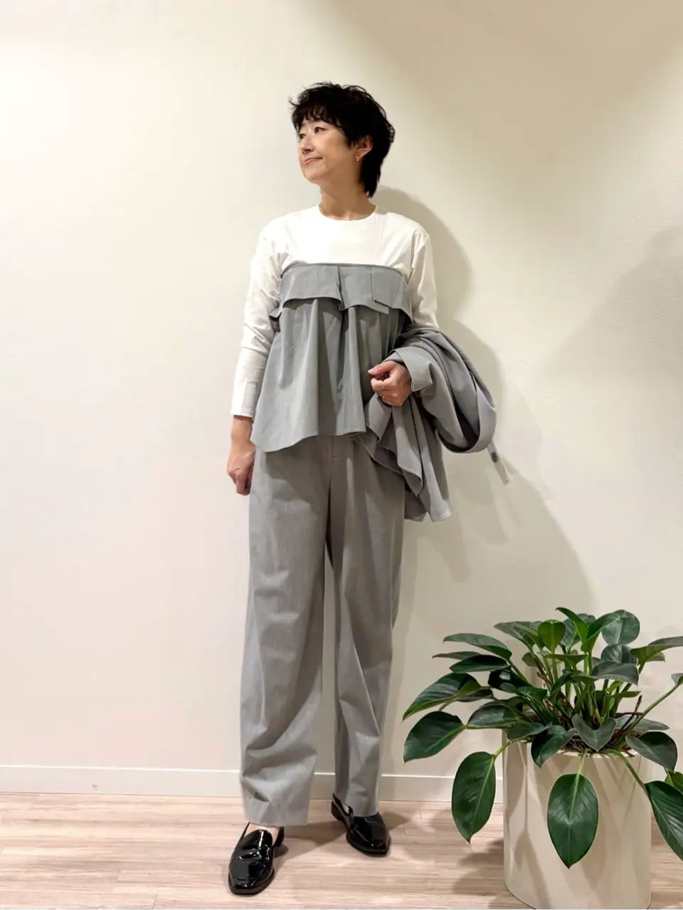 ONWARD CROSSET SELECT 照木 コーディネート画像