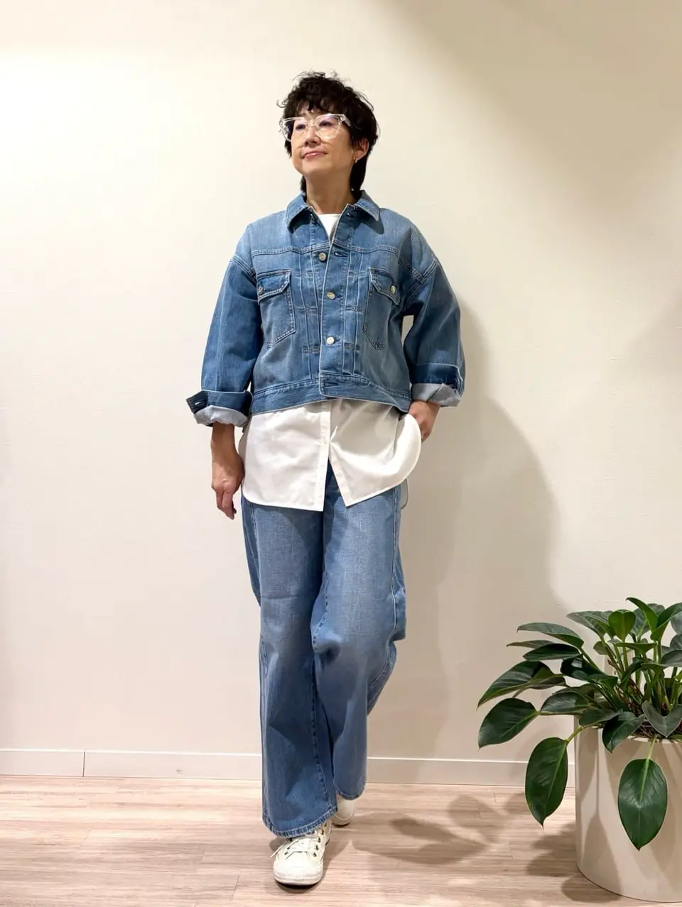 ONWARD CROSSET SELECT 照木 コーディネート画像