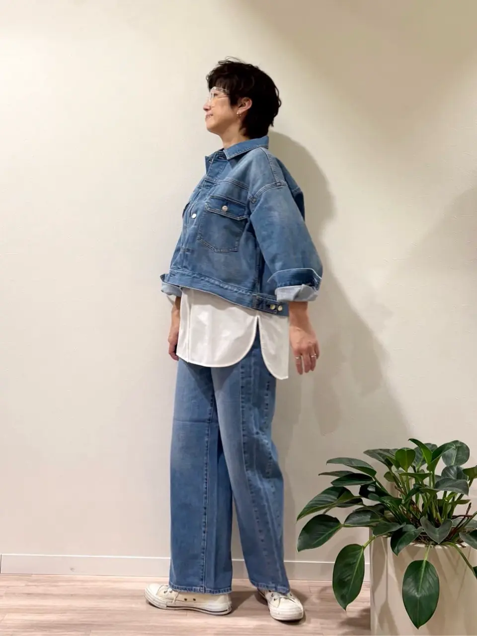 ONWARD CROSSET SELECT 照木 コーディネート画像