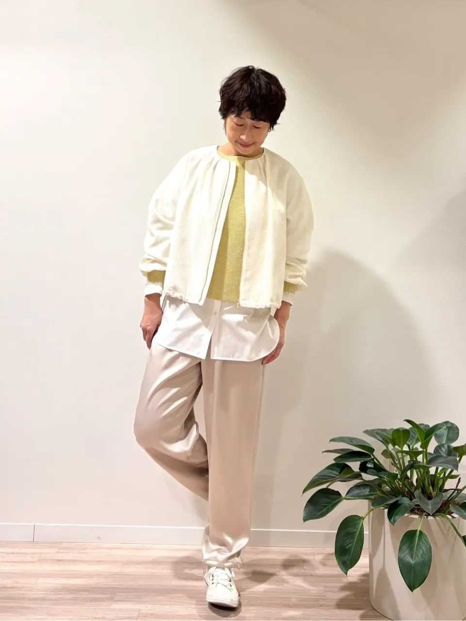 ONWARD CROSSET SELECT 照木 コーディネート画像