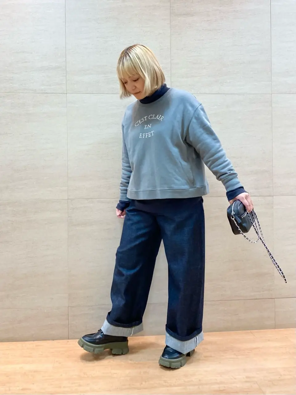 ONWARD CROSSET SELECT 佐藤 コーディネート画像