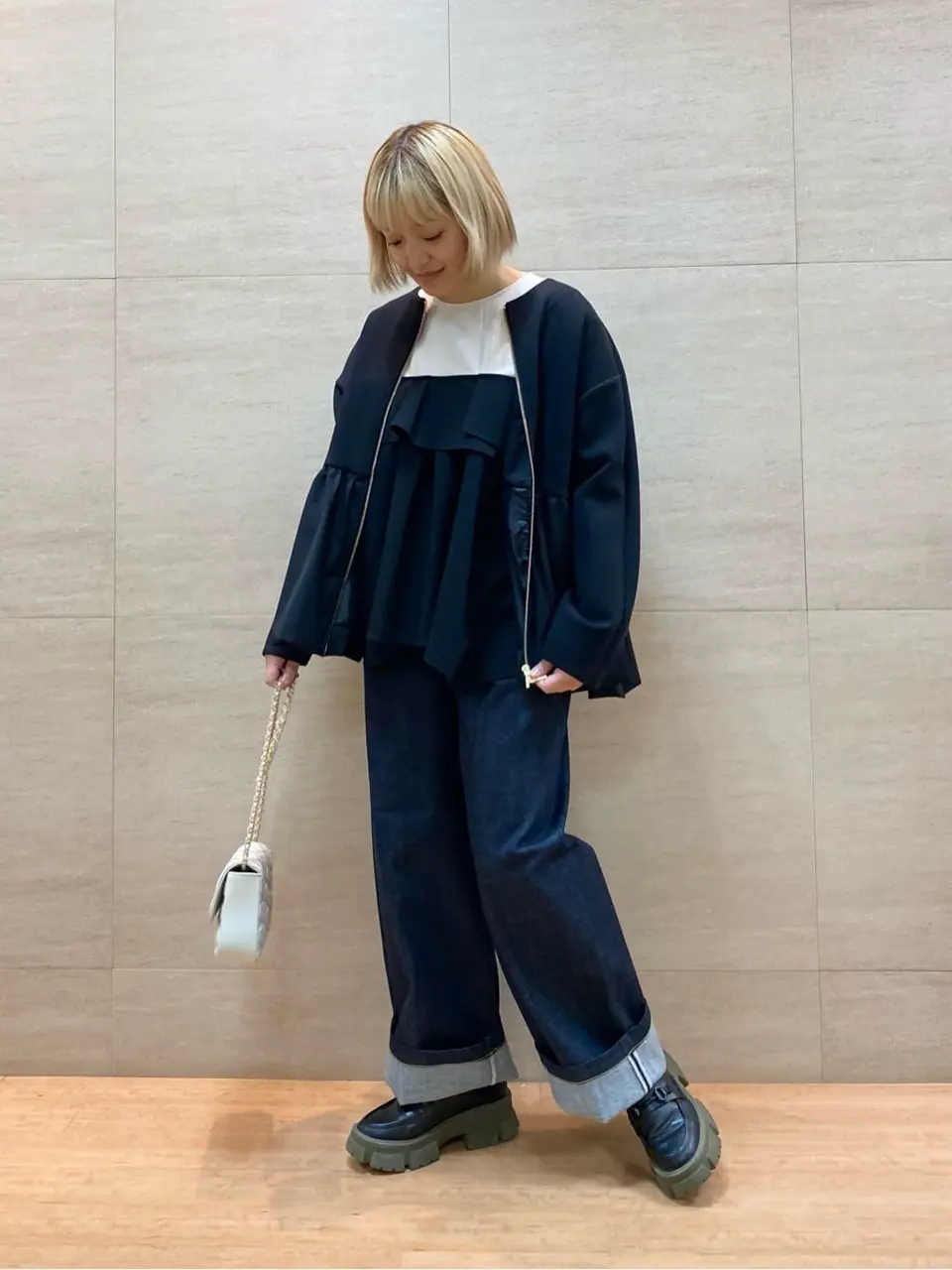 ONWARD CROSSET SELECT 佐藤 コーディネート画像