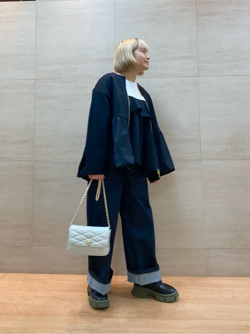 ONWARD CROSSET SELECT 佐藤 コーディネート画像