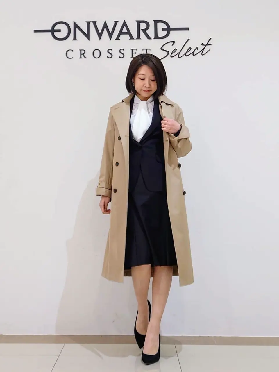 ONWARD CROSSET SELECT スタッフ コーディネート画像