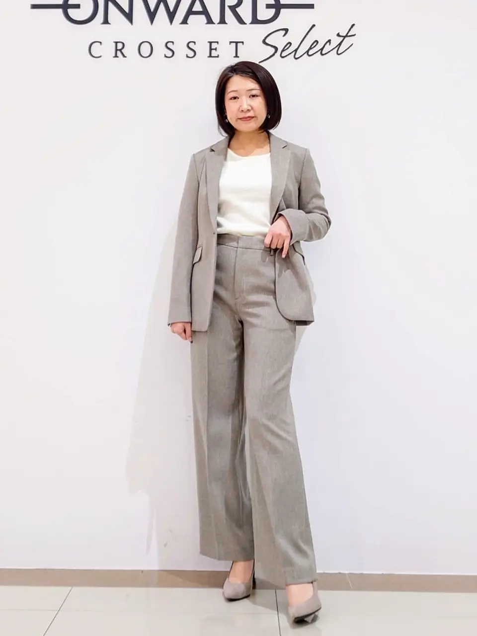 ONWARD CROSSET SELECT スタッフ コーディネート画像