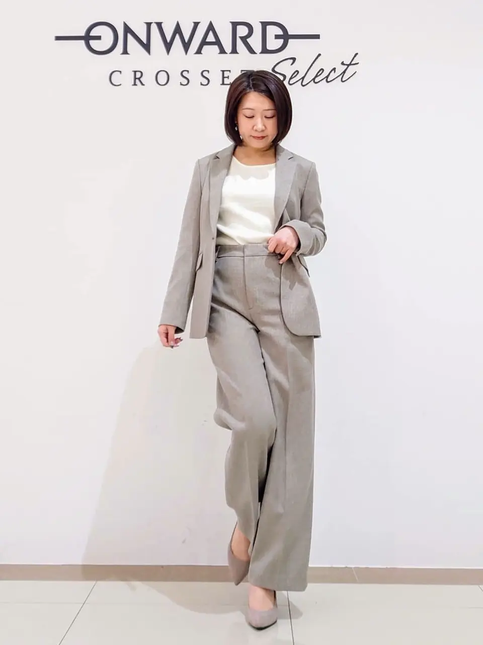 ONWARD CROSSET SELECT スタッフ コーディネート画像