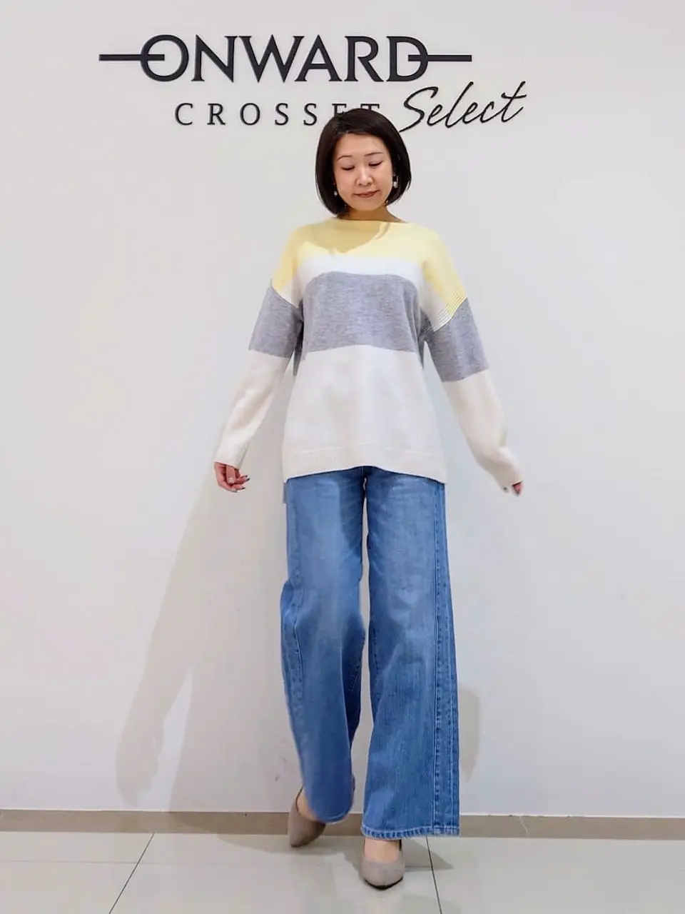 ONWARD CROSSET SELECT スタッフ コーディネート画像