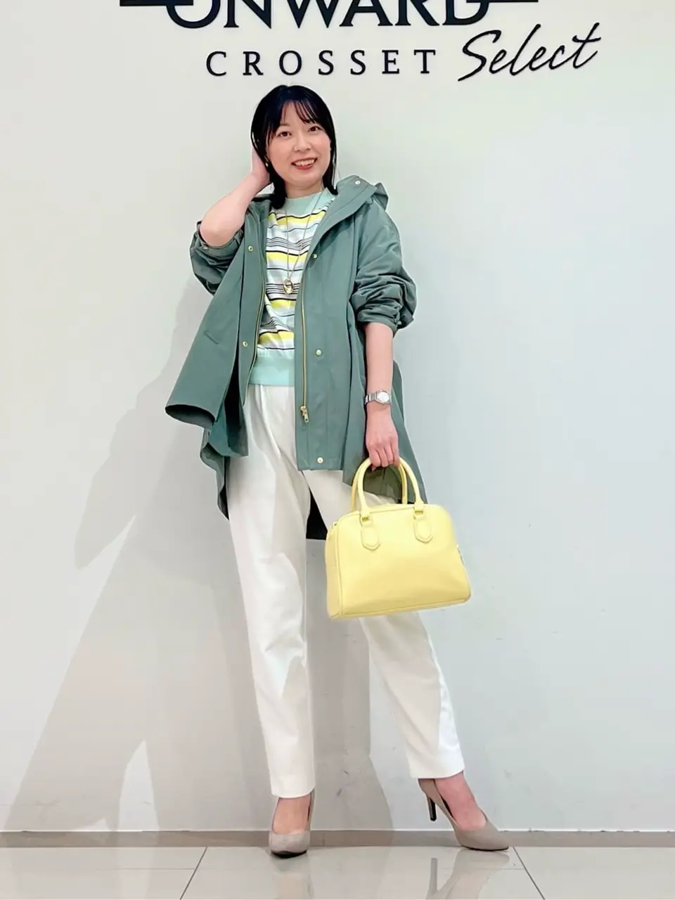 ONWARD CROSSET SELECT スタッフ コーディネート画像