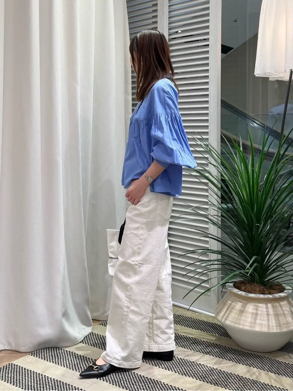 ONWARD CROSSET SELECT KURIYAMA コーディネート画像