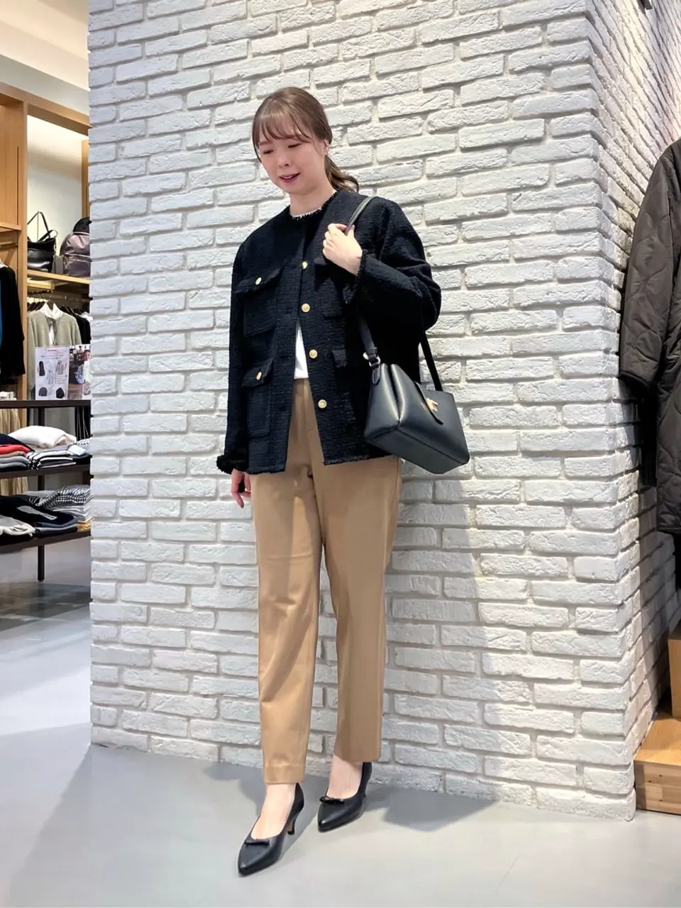  檀 コーディネート画像