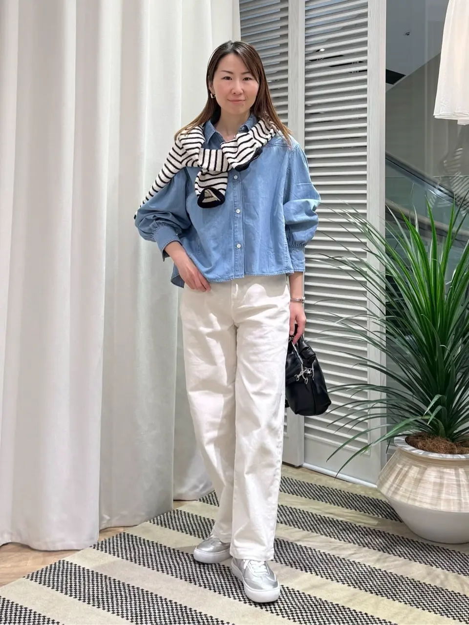 ONWARD CROSSET SELECT KURIYAMA コーディネート画像